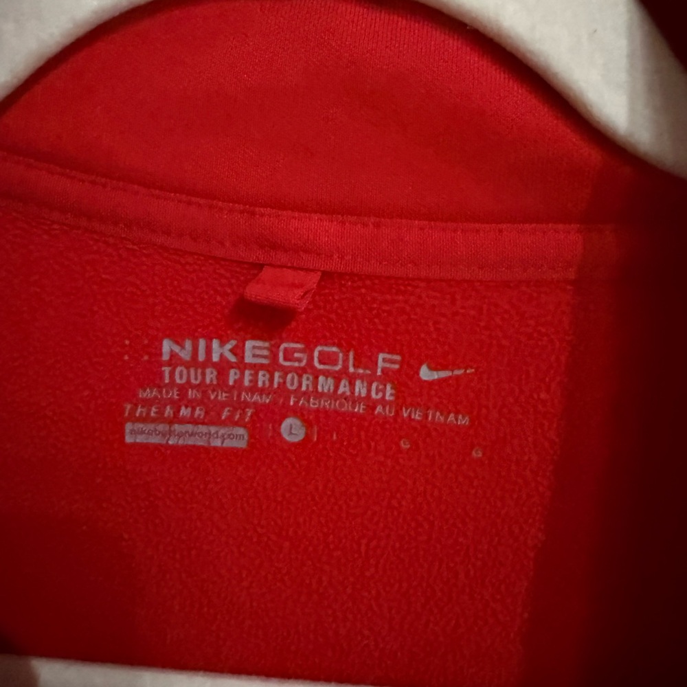Nike Golf Red Performance Pullover - image 2